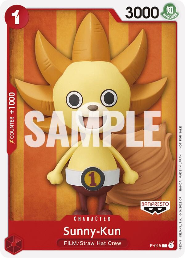 Sunny-Kun (One Piece Film Red) P-015 - One Piece Promo kart görseli