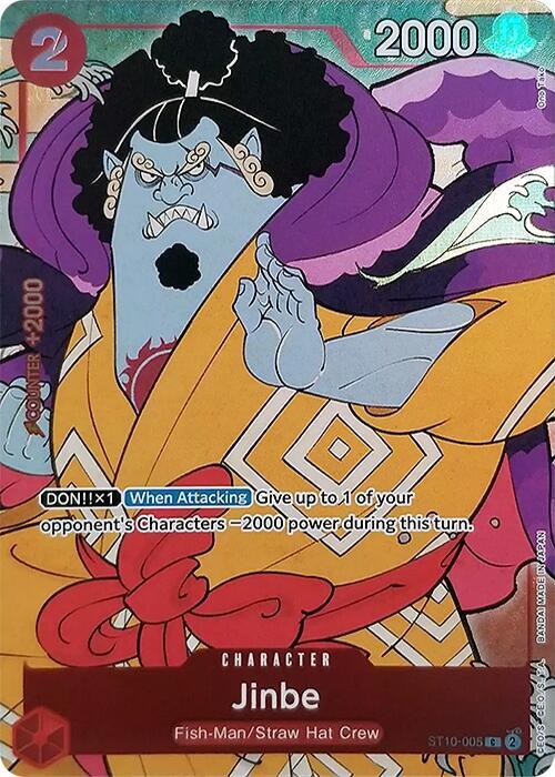 Jinbe (English Version 1st Anniversary Set) ST10-005 - One Piece Promo kart görseli