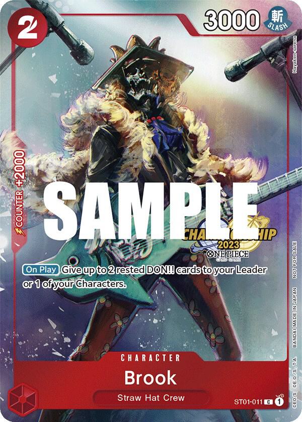 Brook (CS 2023 Celebration Pack) ST01-011 - One Piece Promo kart görseli