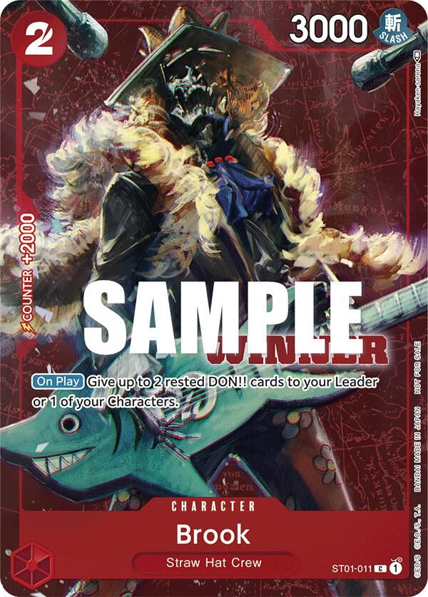 Brook (Winner Pack Vol. 4) ST01-011 - One Piece Promo kart görseli