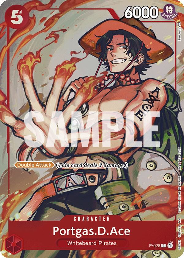 Portgas.D.Ace (Event Pack Vol. 1) P-028 - One Piece Promo kart görseli