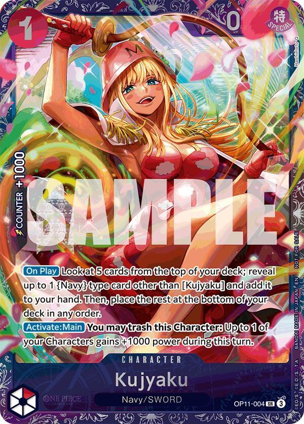 Kujyaku (Treasure Cup August 2025) OP11-004 - One Piece Promo kart görseli