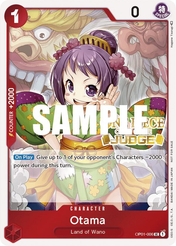 Otama (Judge) OP01-006 - One Piece Promo kart görseli