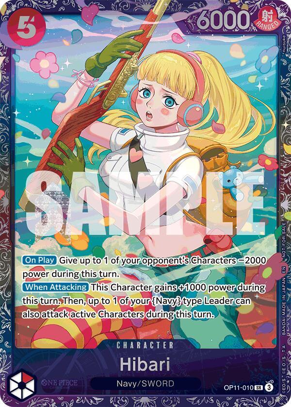 Hibari (Treasure Cup August 2025) OP11-010 - One Piece Promo kart görseli