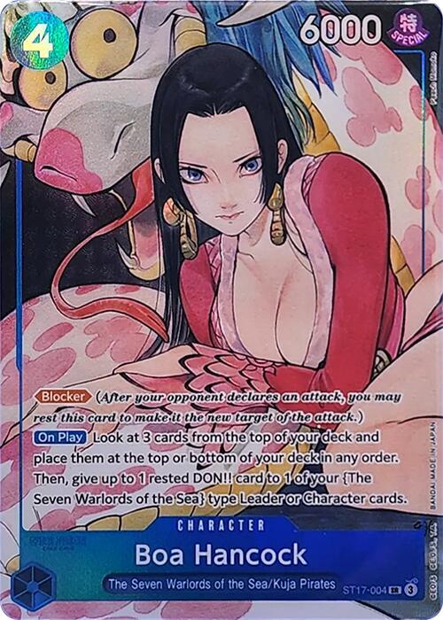 Boa Hancock (Illustration Box Vol.1) ST17-004 - One Piece Promo kart görseli