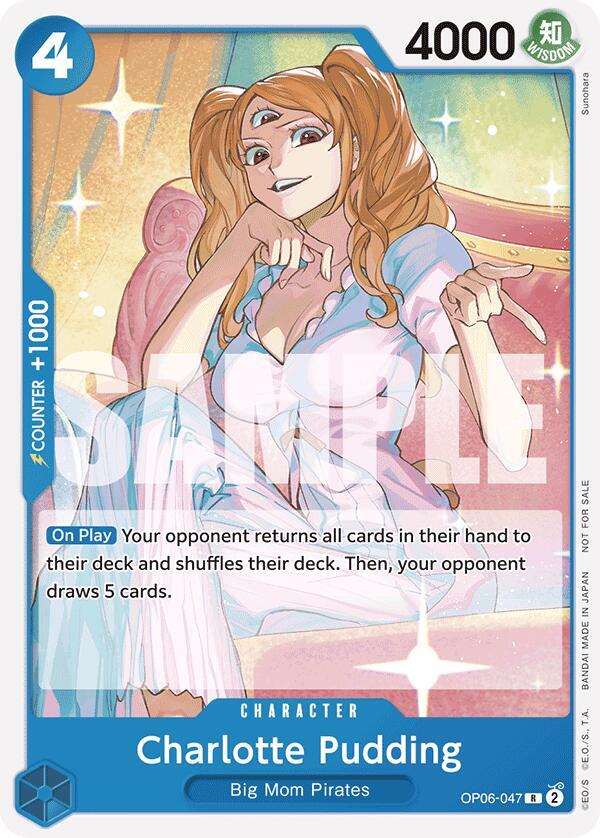 Charlotte Pudding (Tournament Pack 2025 Vol. 1) OP06-047 - One Piece Promo kart görseli