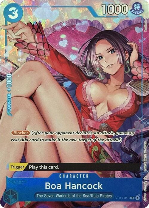 Boa Hancock (Premium Card Collection -Best Selecti ST03-013 - One Piece Promo kart görseli