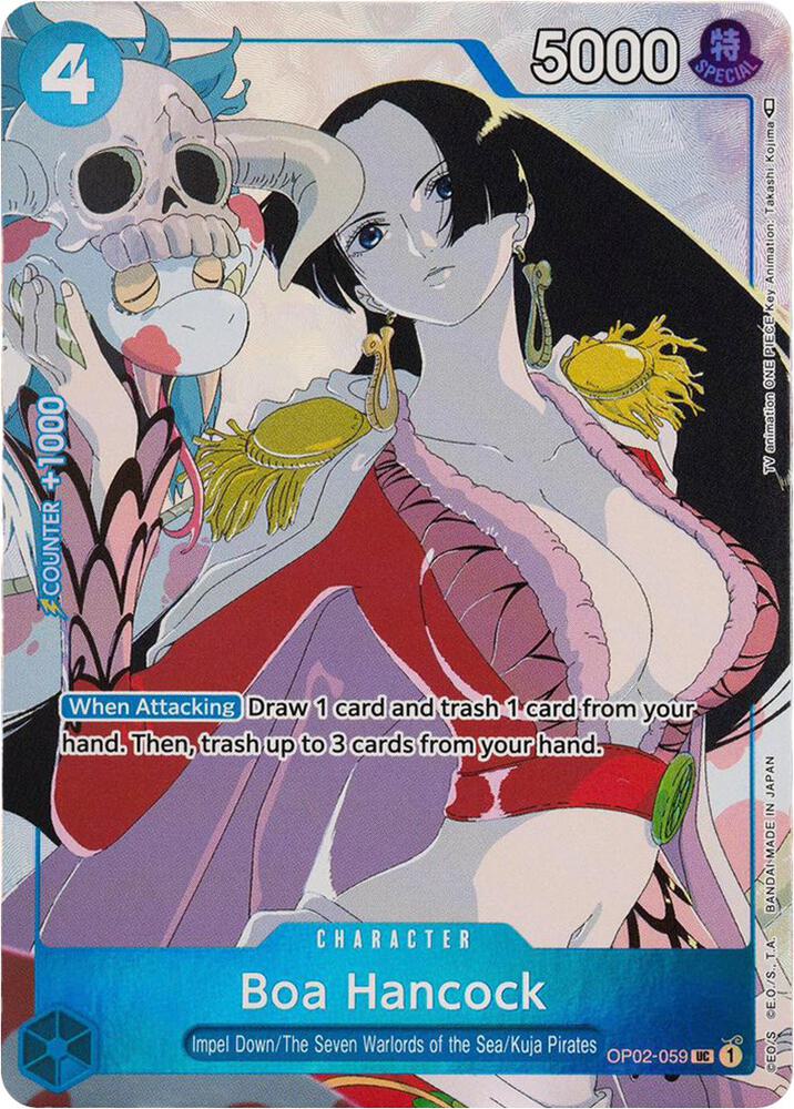 Boa Hancock (Gift Collection 2023) OP02-059 - One Piece Promo kart görseli