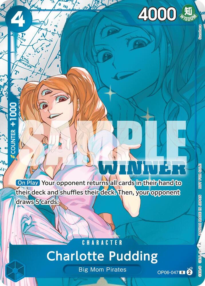 Charlotte Pudding (Winner Pack 2025 Vol. 1) OP06-047 - One Piece Promo kart görseli