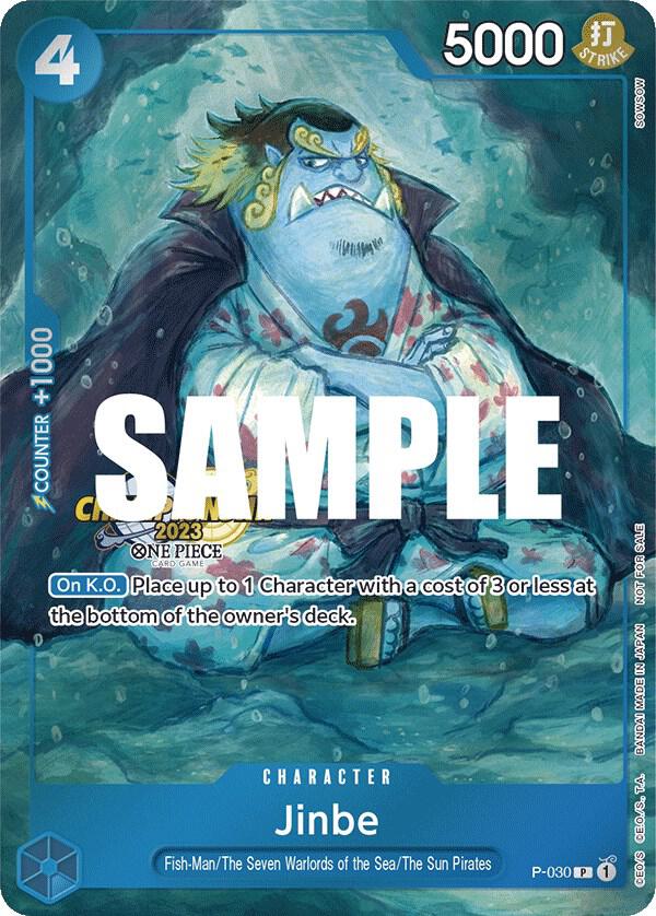 Jinbe (CS 2023 Event Pack) P-030 - One Piece Promo kart görseli