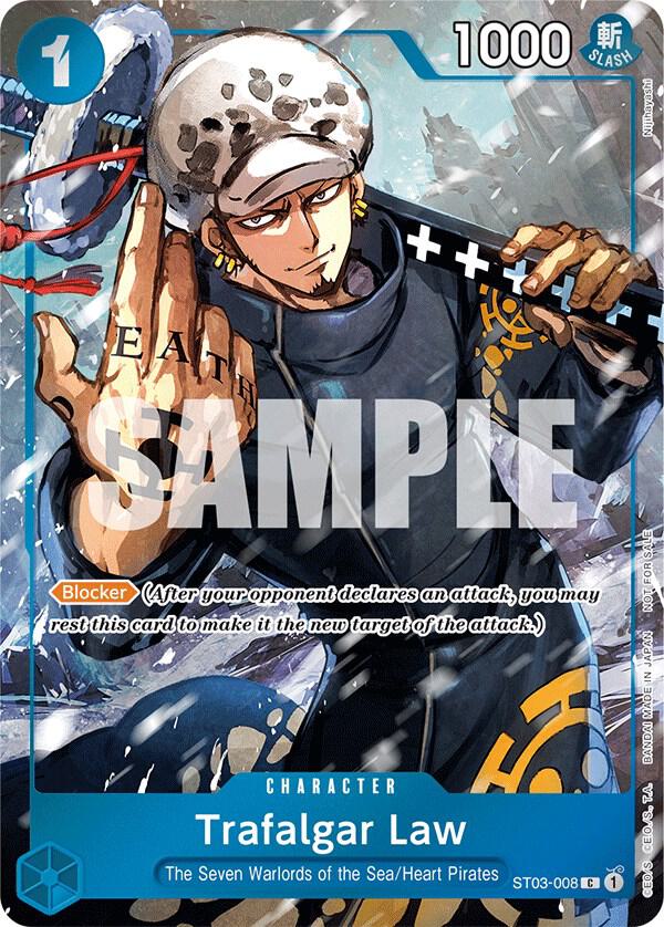 Trafalgar Law (Event Pack Vol. 3) ST03-008 - One Piece Promo kart görseli