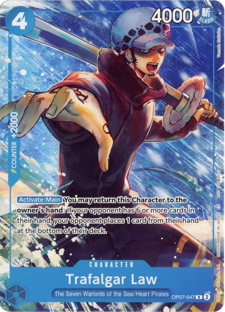 Trafalgar Law (Welcome Pack Vol. 2) OP07-047 - One Piece Promo kart görseli