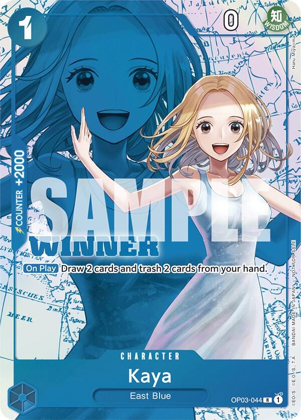 Kaya (Winner Pack Vol. 6) OP03-044 - One Piece Promo kart görseli