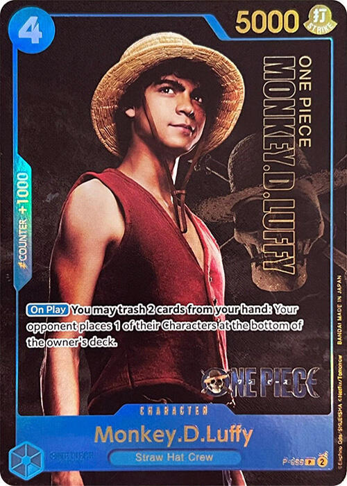 Monkey.D.Luffy (055) (Premium Card Collection -Liv P-055 - One Piece Promo kart görseli