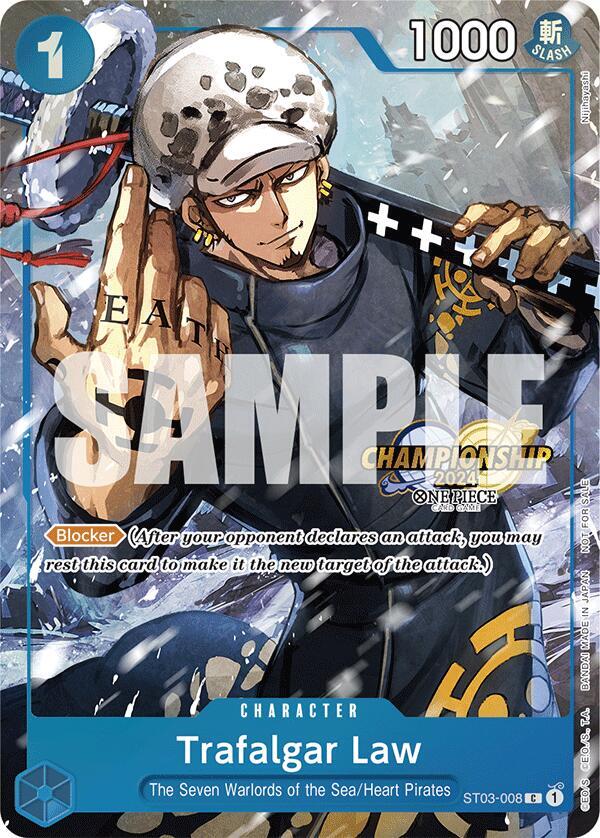 Trafalgar Law - ST03-008 (CS 2024 Event Pack) ST03-008 - One Piece Promo kart görseli