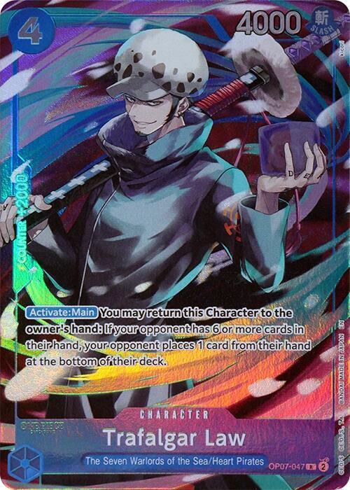 Trafalgar Law (Seven Warlords of the Sea Binder Se OP07-047 - One Piece Promo kart görseli