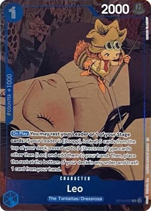 Leo (Premium Card Collection -6 assort vol.1-) OP10-057 - One Piece Promo kart görseli