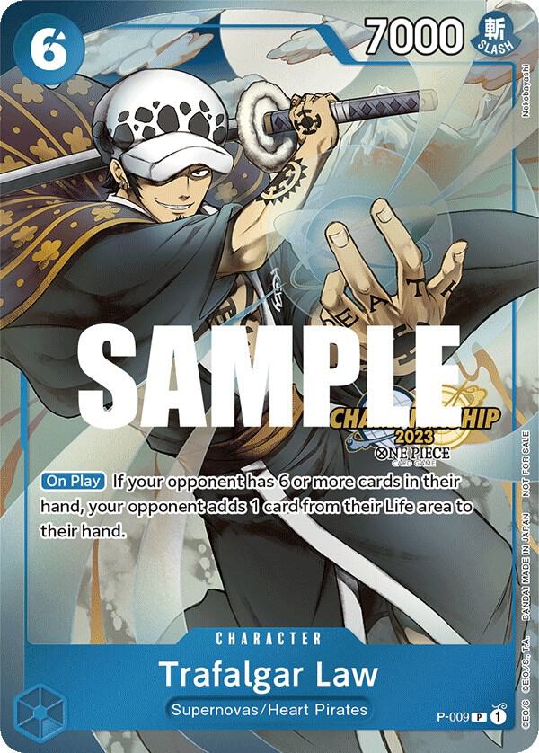 Trafalgar Law (CS 2023 Celebration Pack) P-009 - One Piece Promo kart görseli