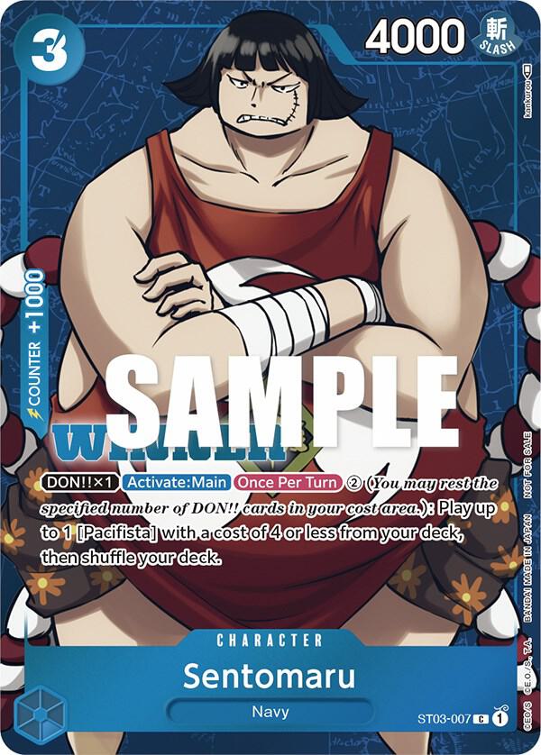 Sentomaru (Tournament Pack Vol. 3) [Winner] ST03-007 - One Piece Promo kart görseli