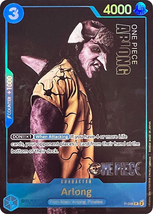 Arlong (Premium Card Collection -Live Action Editi P-048 - One Piece Promo kart görseli