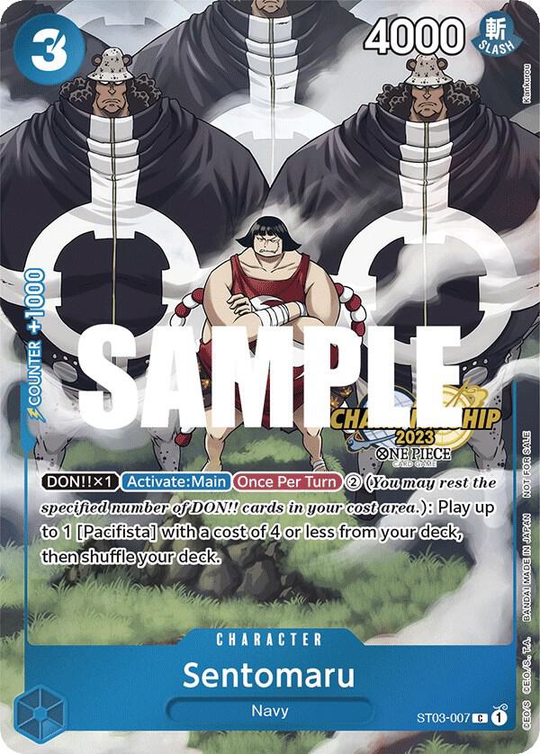 Sentomaru (CS 2023 Celebration Pack) ST03-007 - One Piece Promo kart görseli