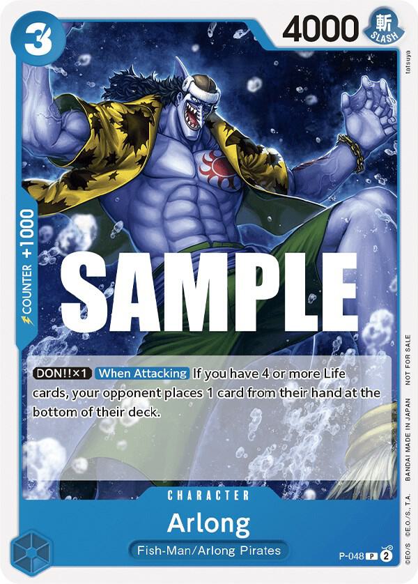Arlong (Sealed Battle Kit Vol. 1) P-048 - One Piece Promo kart görseli