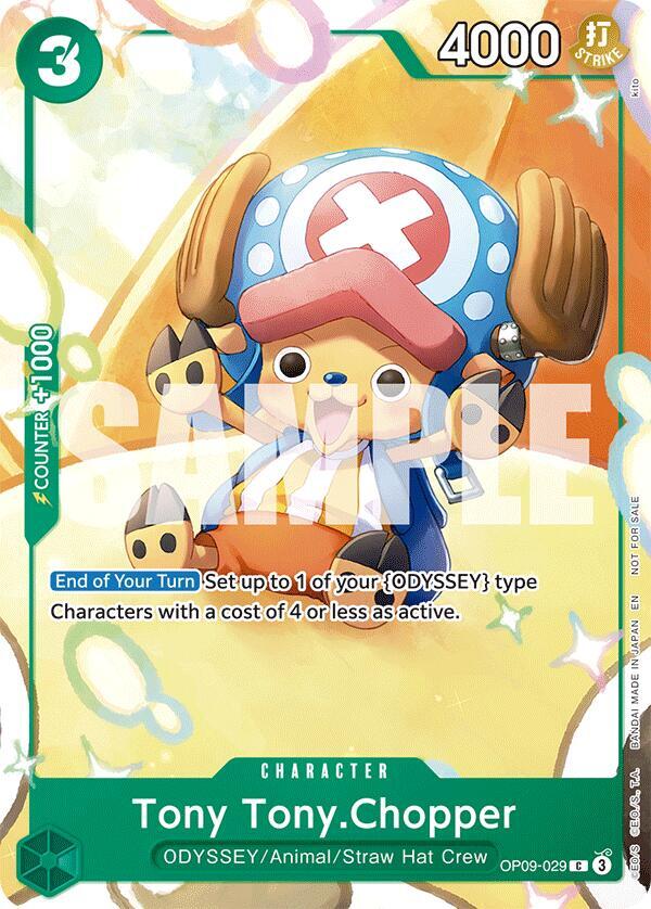 Tony Tony.Chopper (Convention Promo 2025) OP09-029 - One Piece Promo kart görseli