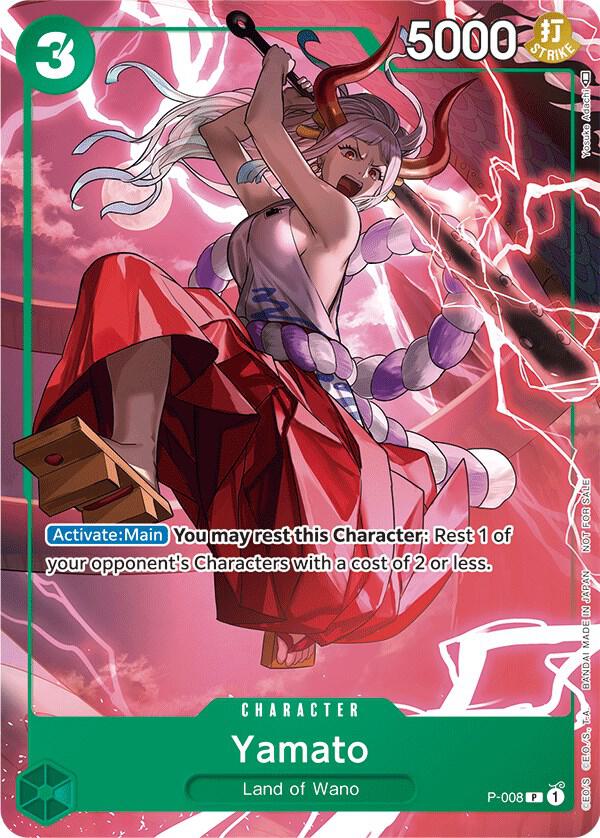 Yamato (Tournament Pack Vol. 1) P-008 - One Piece Promo kart görseli