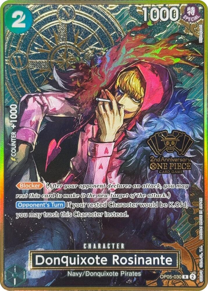 Donquixote Rosinante (One Piece Japanese Version 2 OP05-030 - One Piece Promo kart görseli