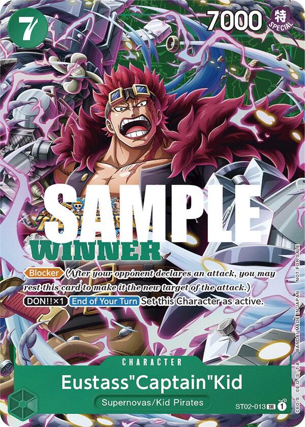 Eustass"Captain"Kid (Winner Pack Vol. 5) ST02-013 - One Piece Promo kart görseli