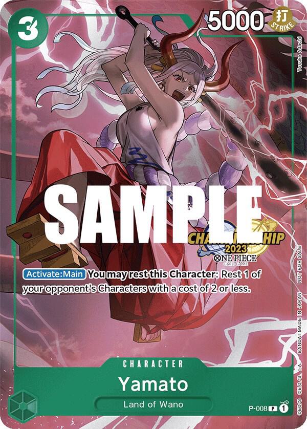 Yamato (CS 2023 Celebration Pack) P-008 - One Piece Promo kart görseli