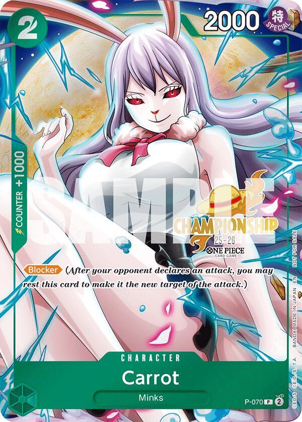 Carrot (CS 25-26 Event Pack) P-070 - One Piece Promo kart görseli