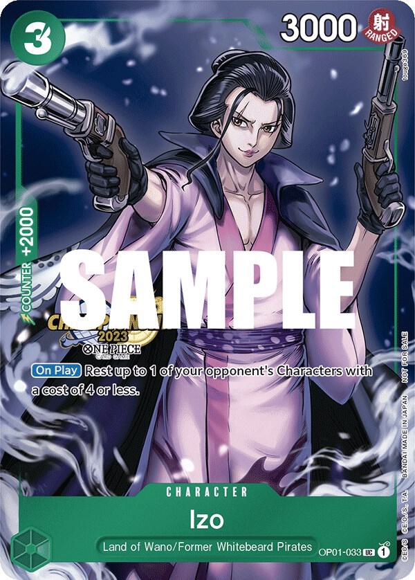Izo (CS 2023 Celebration Pack) OP01-033 - One Piece Promo kart görseli