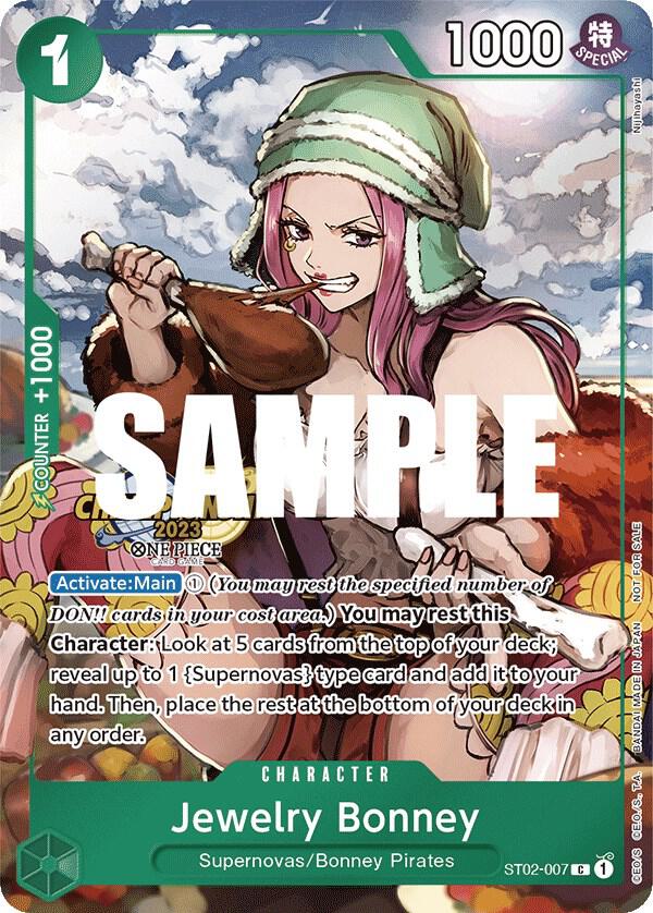 Jewelry Bonney (CS 2023 Celebration Pack) ST02-007 - One Piece Promo kart görseli