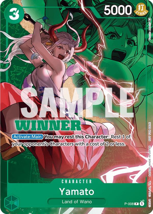Yamato - P-008 (Winner Pack Vol. 1) P-008 - One Piece Promo kart görseli