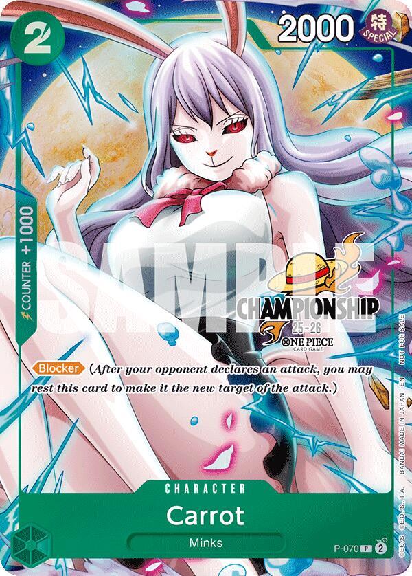 Carrot (CS 25-26 Event Pack Finalist Ver.) P-070 - One Piece Promo kart görseli
