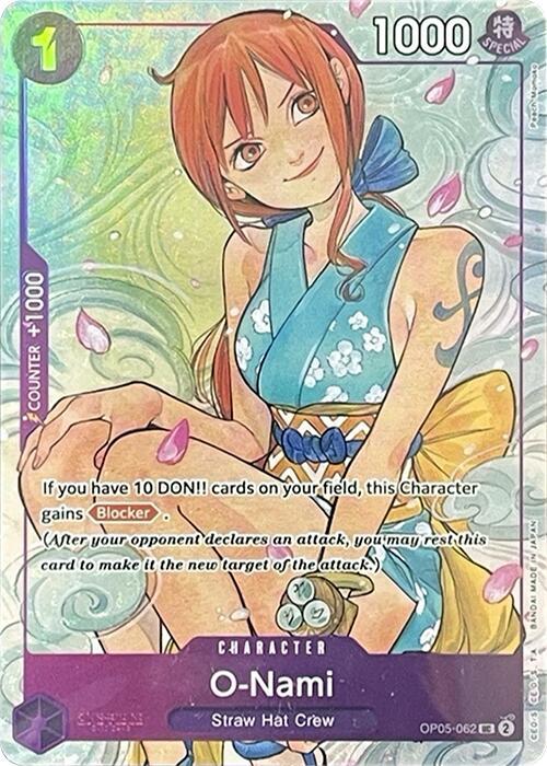 O-Nami (Illustration Box Vol.1) OP05-062 - One Piece Promo kart görseli