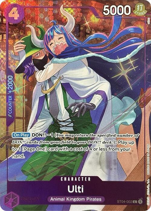 Ulti (Premium Card Collection -Best Selection Vol. ST04-002 - One Piece Promo kart görseli