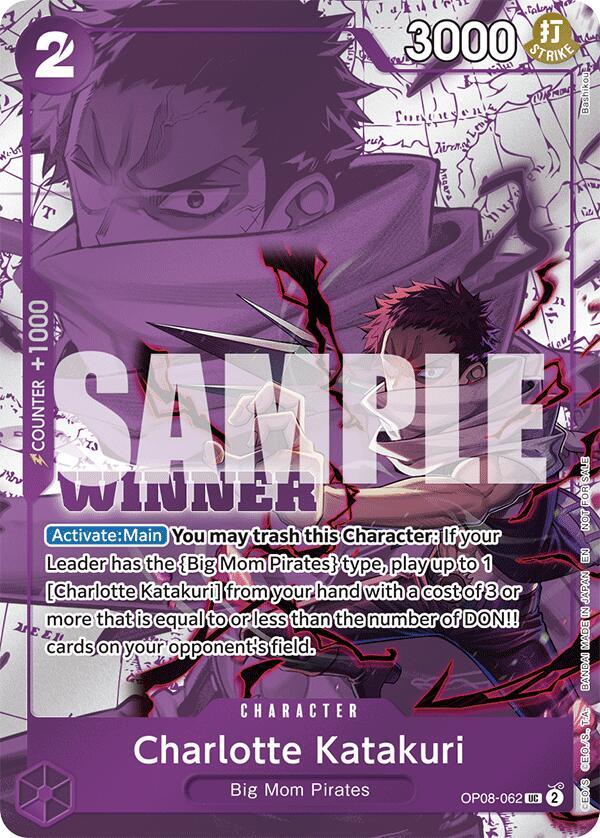Charlotte Katakuri (Winner Pack 2025 Vol. 3) OP08-062 - One Piece Promo kart görseli