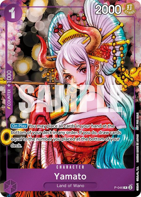 Yamato (Event Pack Vol. 3) P-046 - One Piece Promo kart görseli