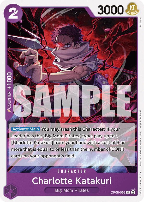 Charlotte Katakuri (Tournament Pack 2025 Vol. 3) OP08-062 - One Piece Promo kart görseli
