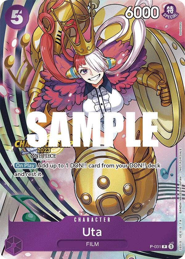 Uta (CS 2023 Event Pack) P-031 - One Piece Promo kart görseli