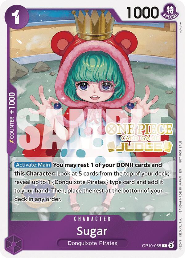 Sugar (Judge Pack Vol. 6) OP10-065 - One Piece Promo kart görseli