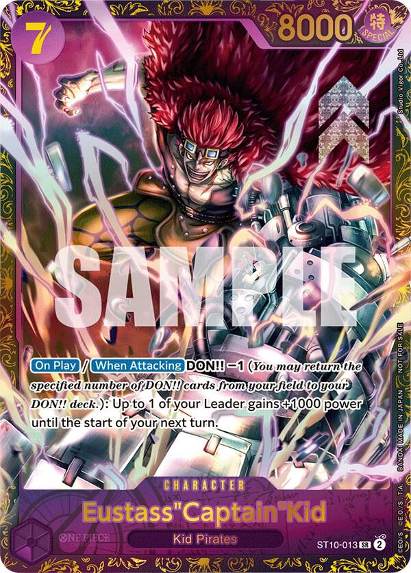 Eustass"Captain"Kid - ST10-013 ST10-013 - One Piece Promo kart görseli