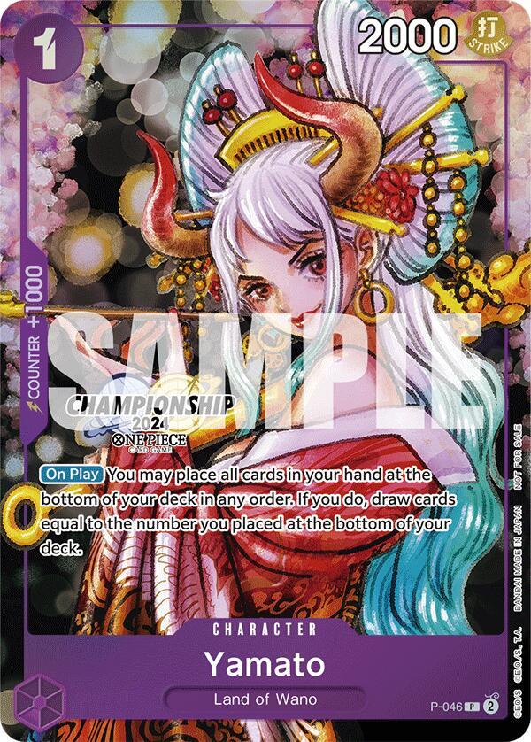 Yamato (CS 2024 Event Pack Finalist) P-046 - One Piece Promo kart görseli