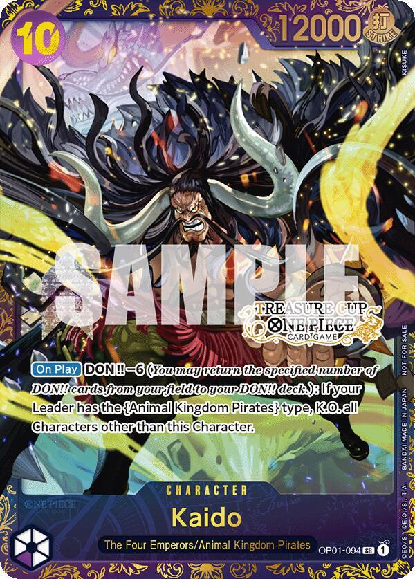 Kaido (Treasure Cup) OP01-094 - One Piece Promo kart görseli