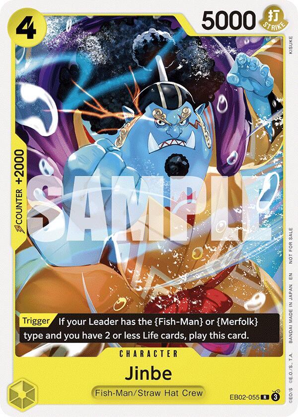Jinbe (Tournament Pack 2025 Vol. 3) EB02-055 - One Piece Promo kart görseli