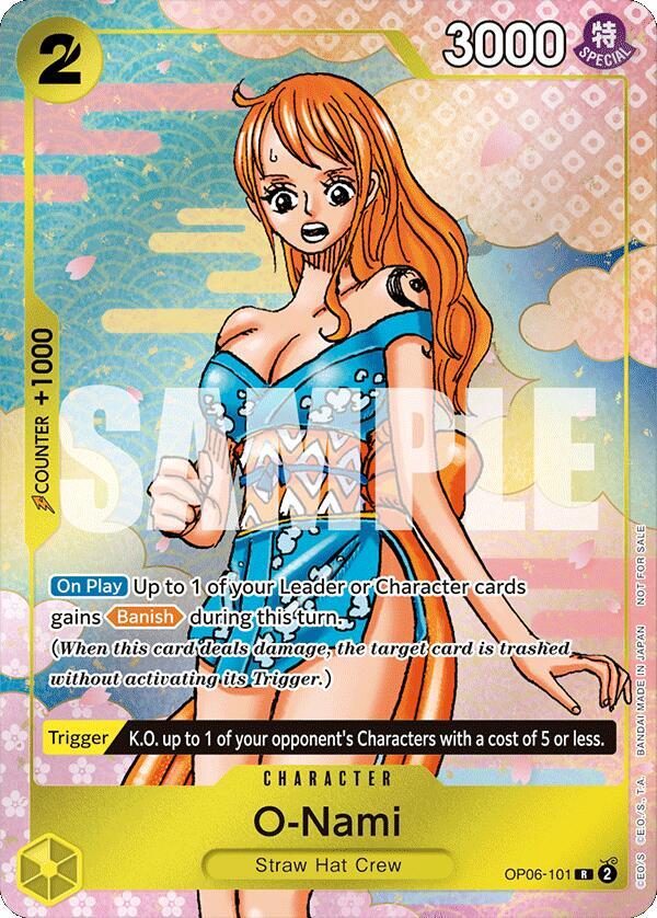O-Nami (Event Pack Vol. 5) OP06-101 - One Piece Promo kart görseli