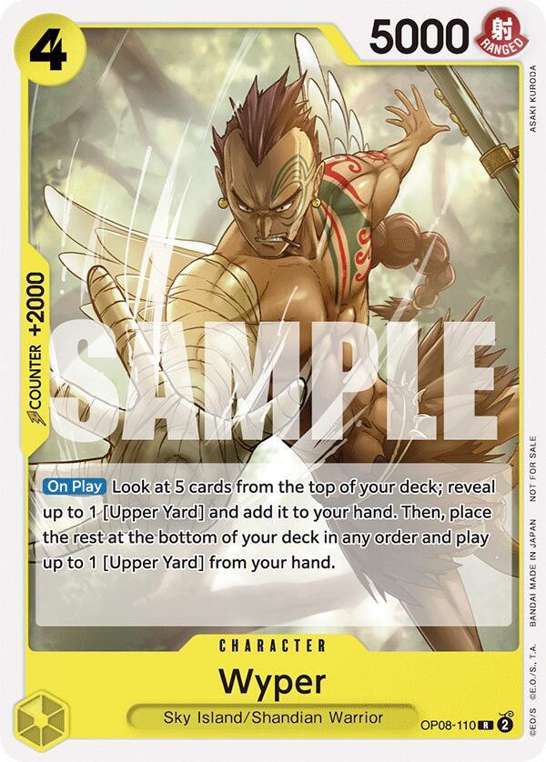 Wyper (Tournament Pack 2025 Vol. 2) OP08-110 - One Piece Promo kart görseli