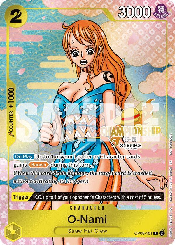 O-Nami (CS 25-26 Event Pack) OP06-101 - One Piece Promo kart görseli